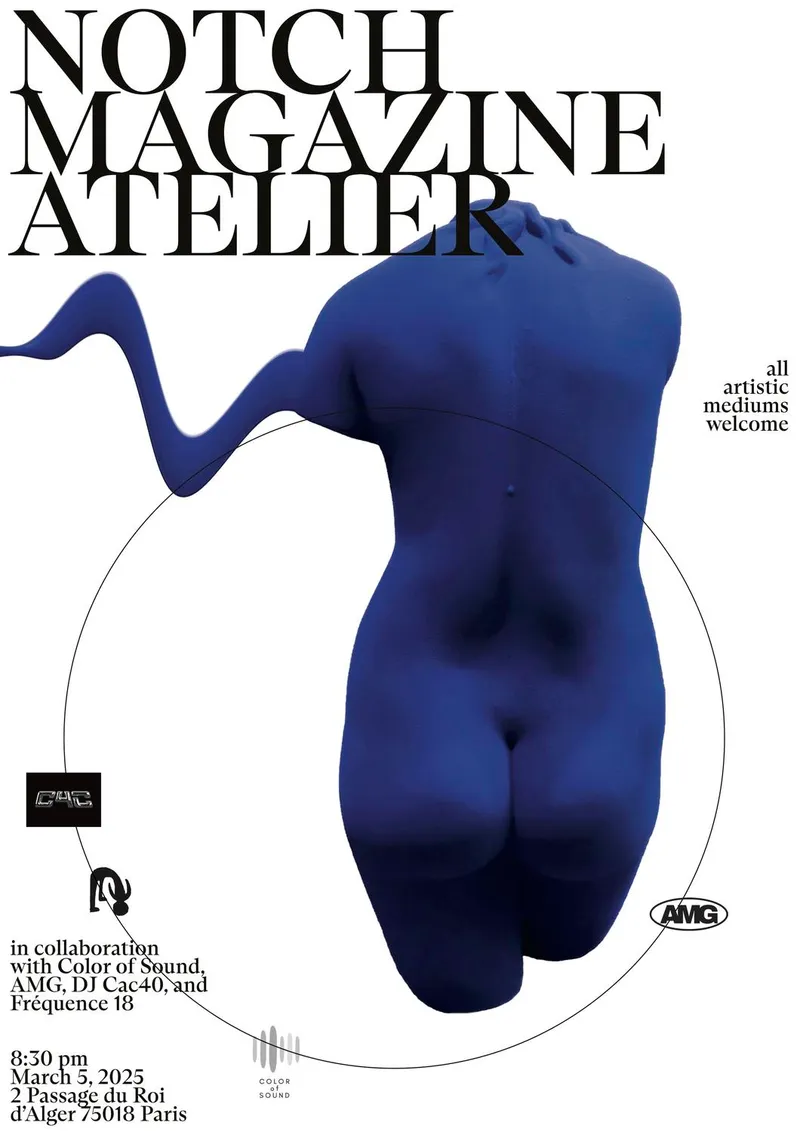notch x color of sound, atelier, paris